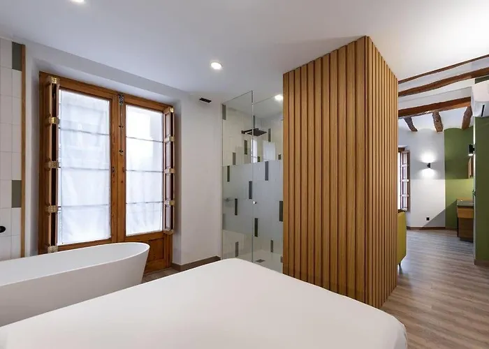 Precioso Loft Con Banera De Isla