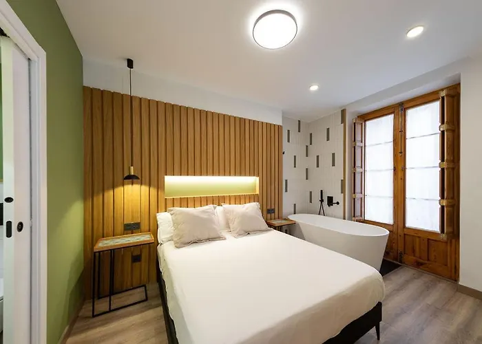 Precioso Loft Con Banera De Isla
